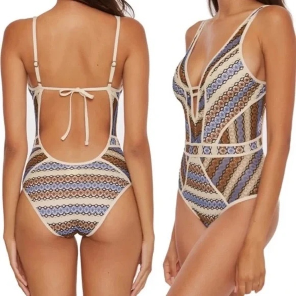 BECCA Driftwood Crotchet Bikini - S - Picture 3 of 8